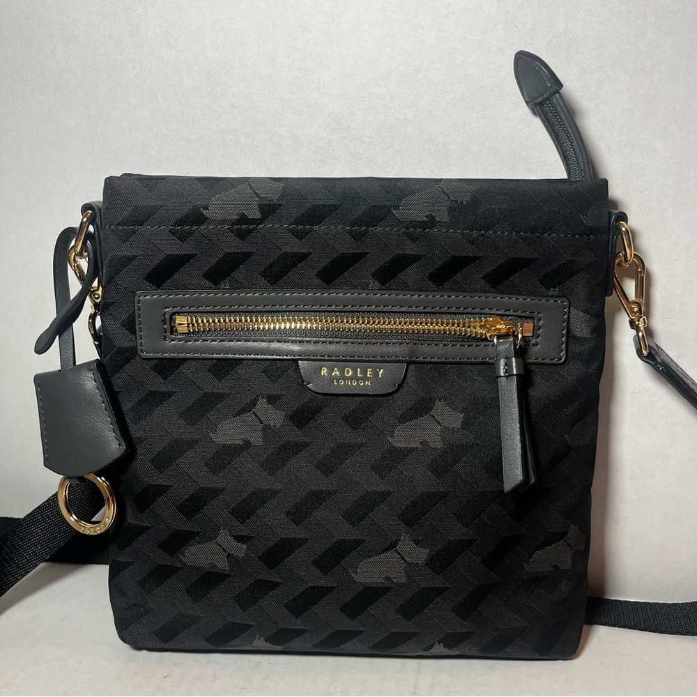 Radley London Finsbury Park Geo Dog Jacquard Crossbody Bag